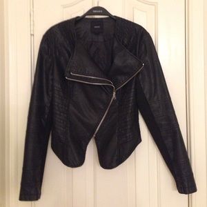 Black Moto Coat