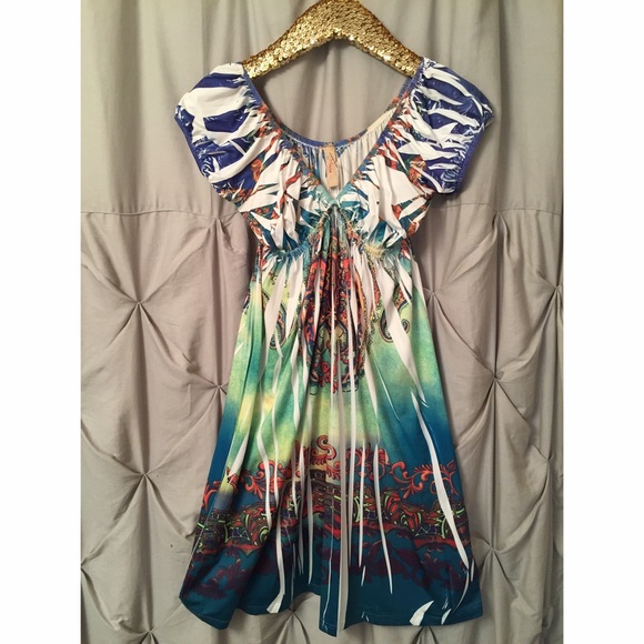 NEW!!! Watercolor dress from Francesca's