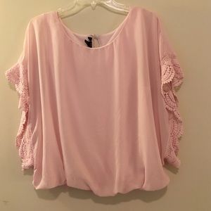 Pink Poofy Top