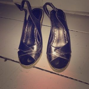 Juicy Couture Woven wedges