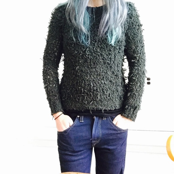 Free People Sweaters - FREE PEOPLE - Pullover sweater dark green NWOT