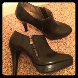 Black ankle boots