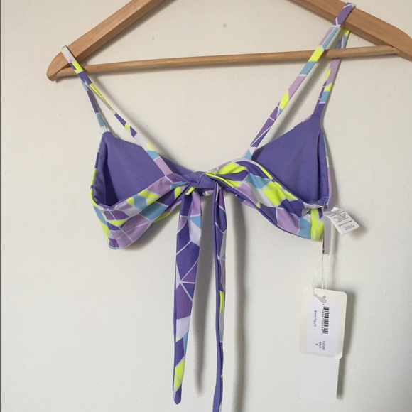 Brand New Zinke Reversible Emmi Bikini Top - Picture 2 of 4