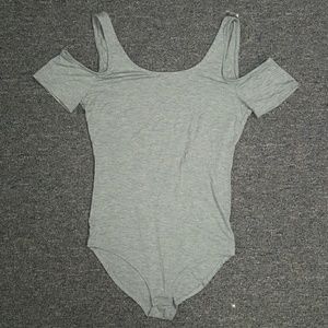 Akira grey body suit