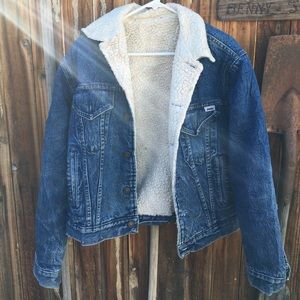 Vintage oversized denim jacket