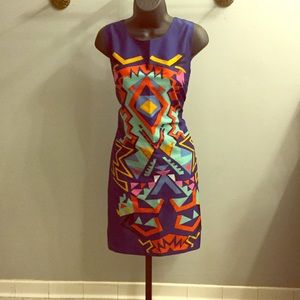 Bar III Aztec print dress