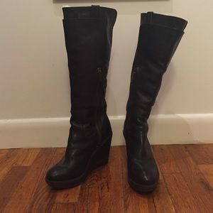 Frye Paige wedge boots