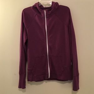 Purple Zip Up Jacket