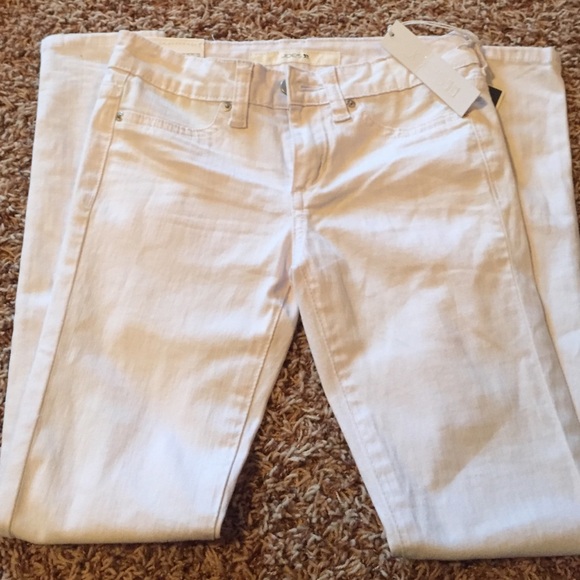 Girls white joe jeans!