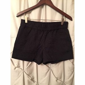 NWT!!! J. Crew black jacquard chino shorts