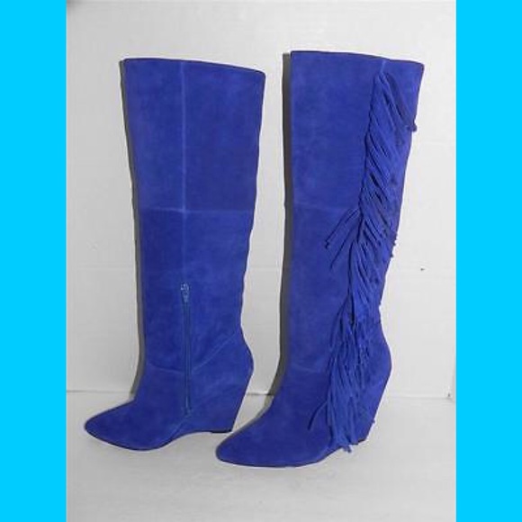 ⚡️Sale 56% off ⚡️BetseyJohnson Blue Zohara boots