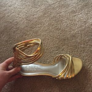 Gladiator style flats