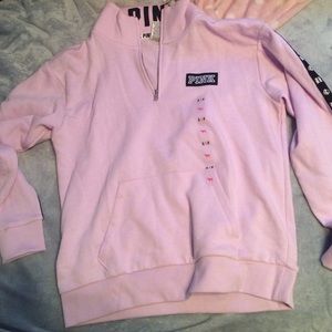 Lavender half zip