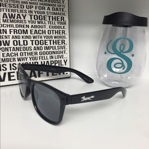 Pair of CCP and vineyard vines glasses