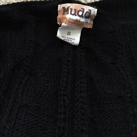 Black Ruffled Cardigan - Picture 3 of 4