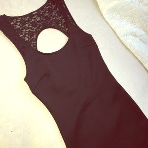 Forever21 Open Back & Lace Dress