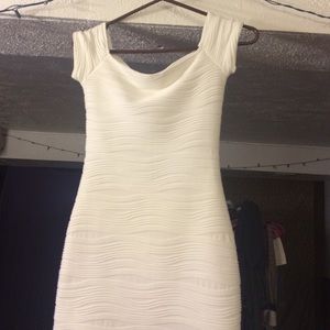 White short dress