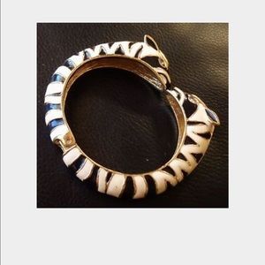 Stella and dot vintage zebra bracelet