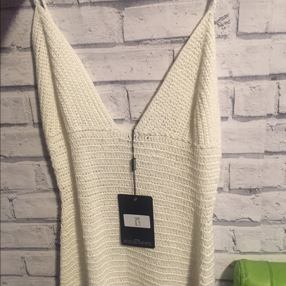 Crochet bodycon dress