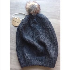 Jack + Lucy Pom Pom hat