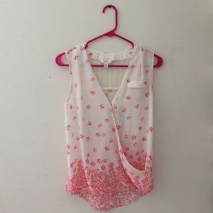Floral Sleeveless Top