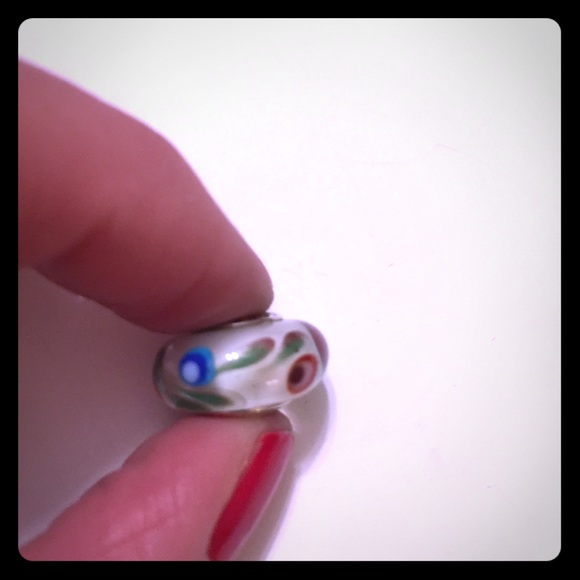 Pandora glass charm
