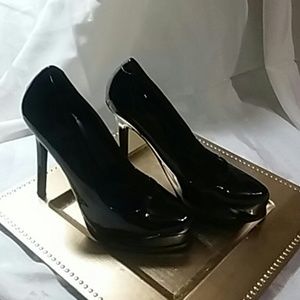 Black high heels