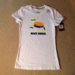 NEW Nike Dri Fit Tee with design sz S