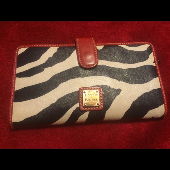 Zebra Print Dooney & Bourke Wallet
