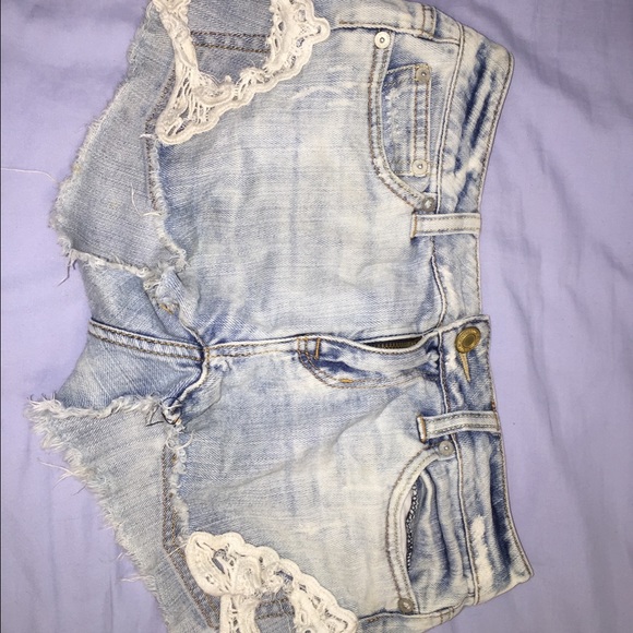 Lace shorts