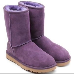 AUTHENTIC Purple uggs size 8