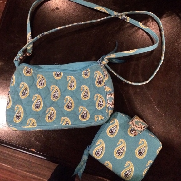 Vera Bradley wallet and purse set