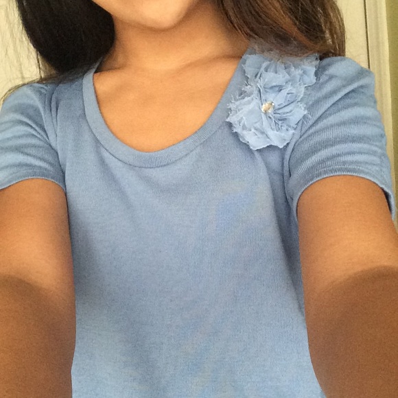 F21 Periwinkle top