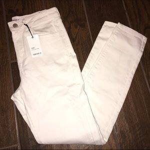 F21 High Rise Super Skinny Fit Jeans