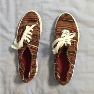 Boho print shoes