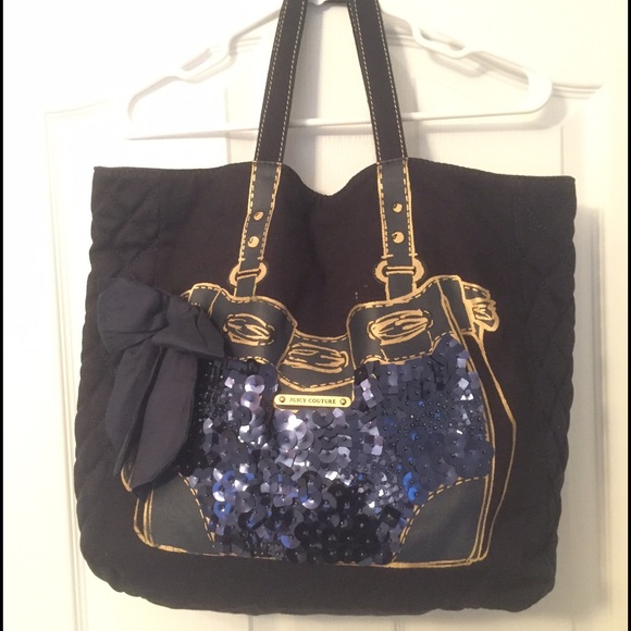 Juicy Couture Navy Daydreamer Tote