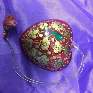 Charming Bird-In-Heart Ornament