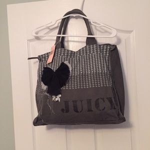 Juicy Couture Houndstooth Power Tote