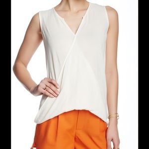 Harlowe & Graham Wrap Top