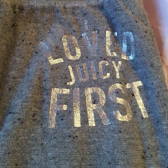 Juicy Couture grey terry pants!