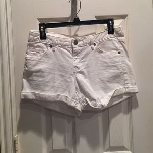 white shorts