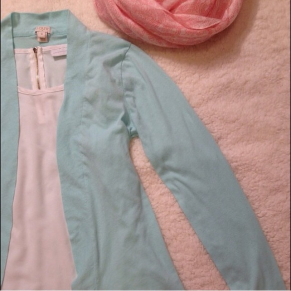 SOLD J Crew Front Open Cover Up - Picture 2 of 3