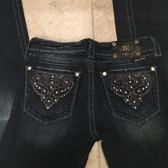 Miss me dark boot cut jeans size 28 worn once