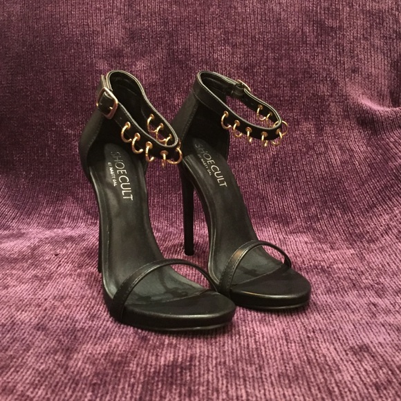 Shoe Cult by Nasty Gal. Ankle strap.