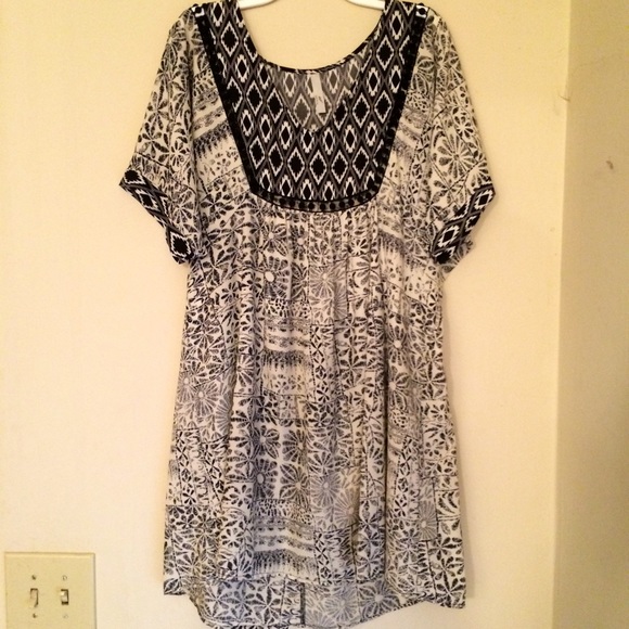 Pattern dress.