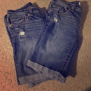 Two pairs of Aero Jean Bermudas