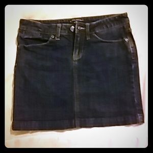 Banana Republic petites denim skirt