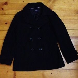 Flawless Lands End Pea Coat