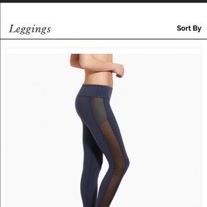 BEYOND YOGA | Lean Line Leggings in Navy
