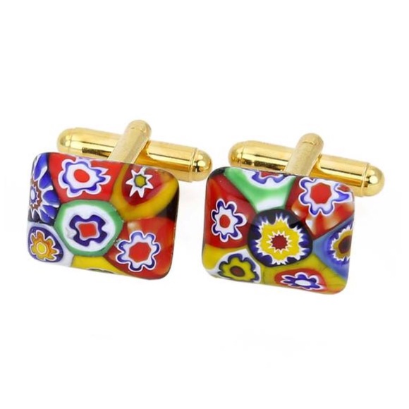 Murano Millefiori Cufflings